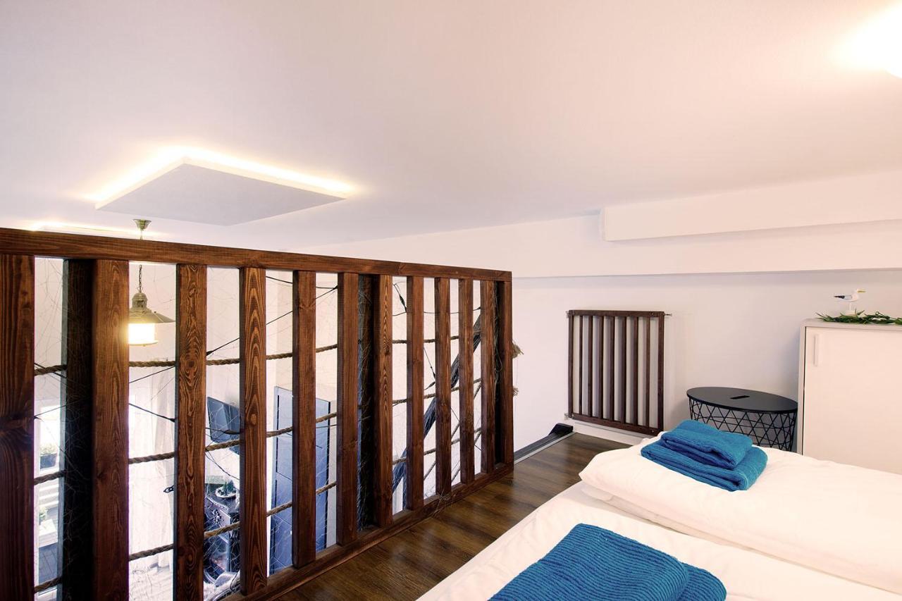 Strandidylle Apartment Mit Meerblick Und Kamin ミエンジズドロイェ エクステリア 写真