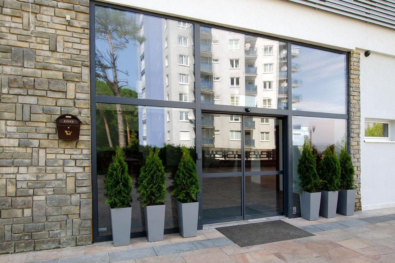 Strandidylle Apartment Mit Meerblick Und Kamin ミエンジズドロイェ エクステリア 写真